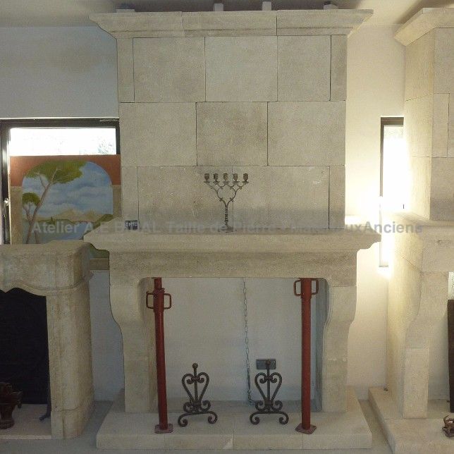 La cheminée provençale, une cheminée de tradition - Atelier Alain BIDAL (Provence)