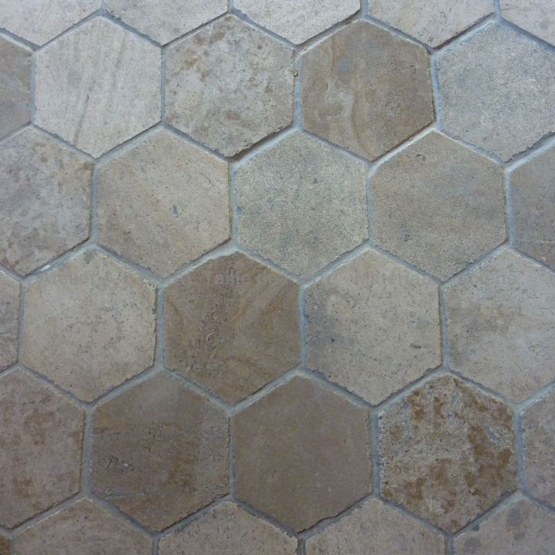 Tomette en pierre - par le spécialiste du dallage en pierre AE Bidal.