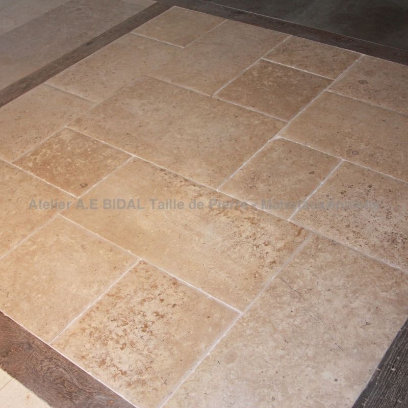 Dallage en pierre de Bourgogne