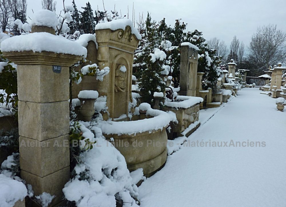 The Stone Cutting Atelier Alain Bidal in Provence ǀ End of year closing dates 2017