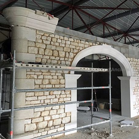 Pierre à bâtir calcaire - Atelier Alain BIDAL, tailleur de pierre à Isle sur la Sorgue.