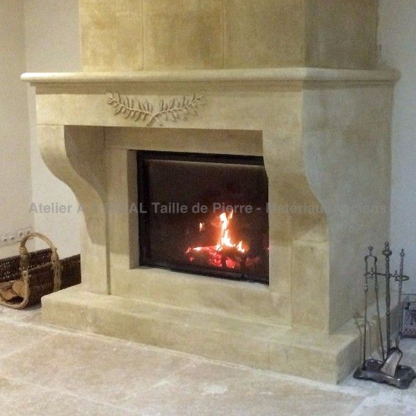 Ateliers Alain Bidal, cheminées en pierre et inserts en Provence